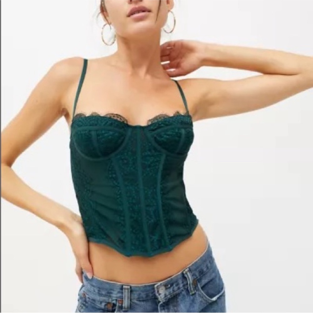 UO OFU Modern Love Green Medium NWT